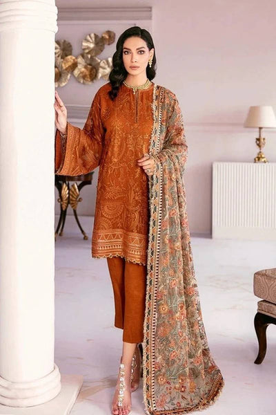 Baroque Heavy 3pc Emboidery