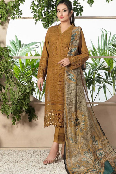 Barouque Heavy 3pc Emboidery