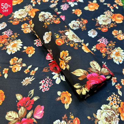ROMA COTTON FLORAL PRINT 2PC