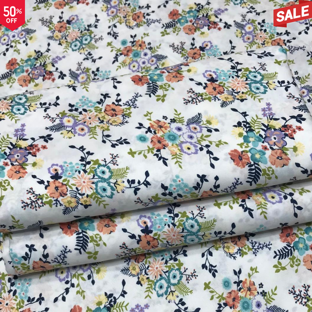ROMA COTTON FLORAL PRINT 2PC