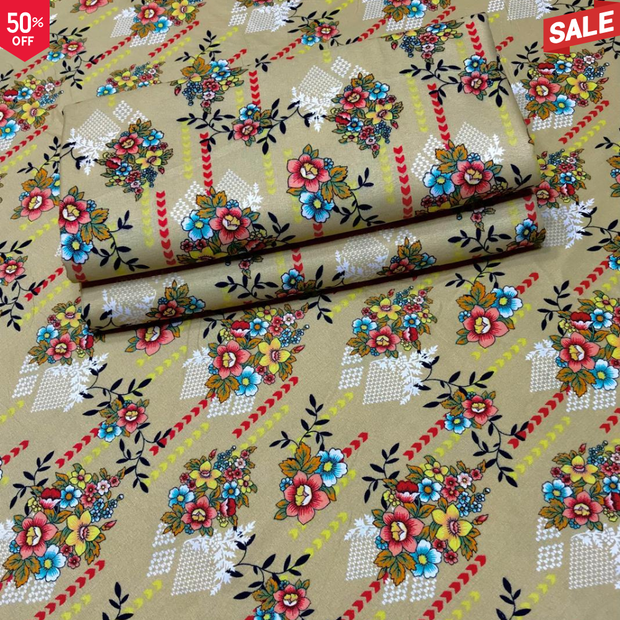 ROMA COTTON FLORAL PRINT 2PC