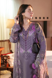 Elegant Dhank Suit with Heavy Neck Embroidery Nc