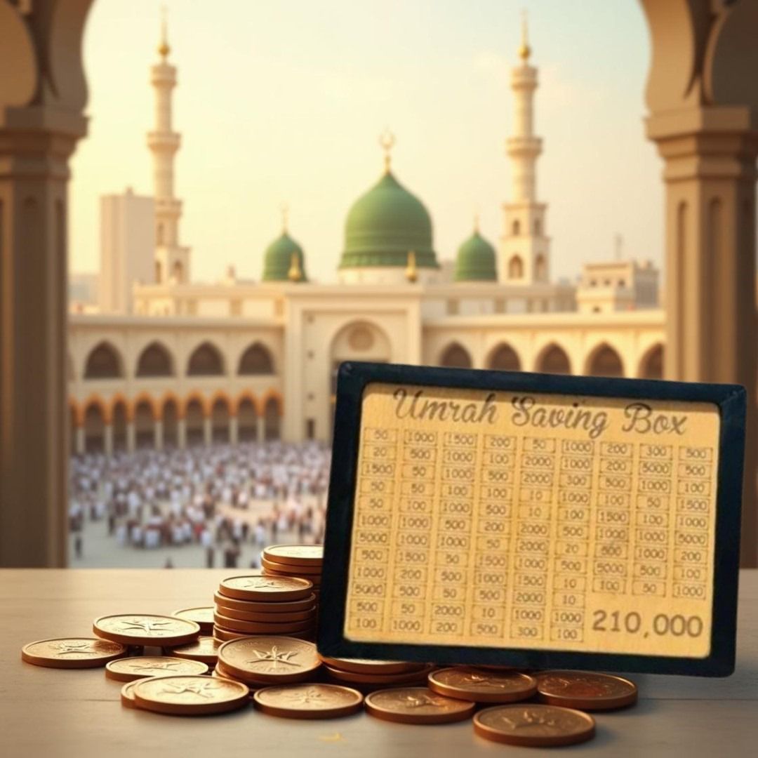 001 IR Wooden Umrah Saving Box – iRHAS.PK