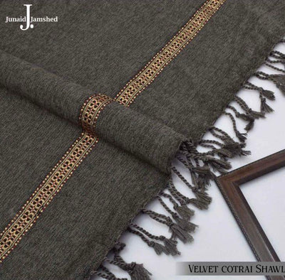 MEN WINTER VELVET SHAWL