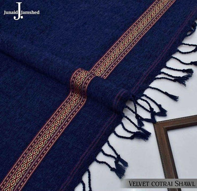 MEN WINTER VELVET SHAWL