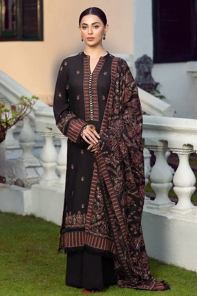3PC Unstitched Dhanak Embroidered Shirt with Dhanak Emb Work Shawl Embroidered Dupatta IR-1133