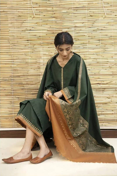 Asline Heavy 3pc Emboidery